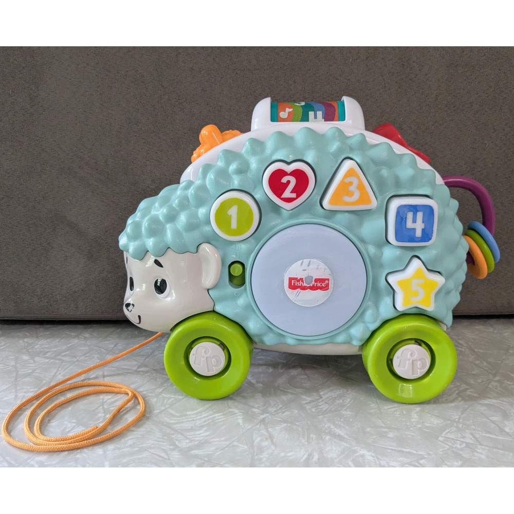 Fisher-Price Linkimals Happy Shapes Hedgehog Learning Toy - Lights/Sound WORK! - Picture 2 of 4